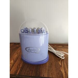 Conair Hot Stick Electric Glitter Jelly Rollers 16 Flexible Bendable Rods Works